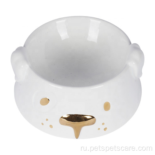 Новая модная керамика для домашних животных Pet Dog Bowl